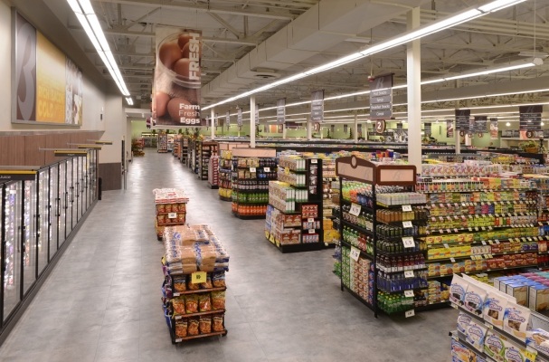 Linear light-Supermarket