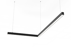 LZX Pendant L shape Linear LED light